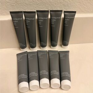 Living Proof Perfect Hair Day Shampoo & Conditioner Travel Size Lot 10 Mini 30ml